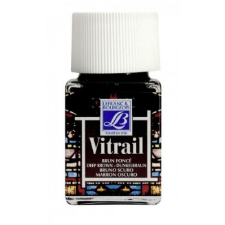 Lefranc & Bourgeois 50ml Vitrail 102 Deep Brown