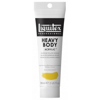 Liquitex Professional 59ml Heavy Body Acrylics 161 Cadmium Yellow Medium Series 3