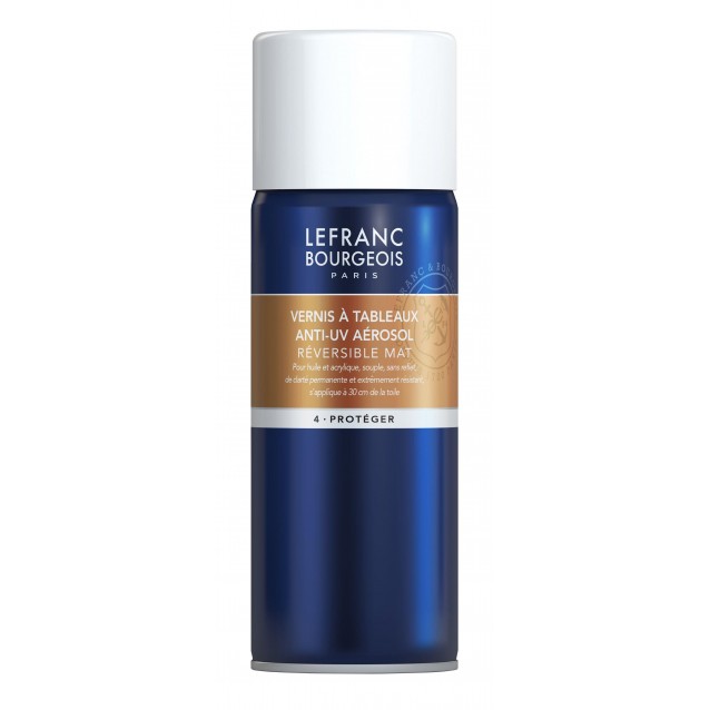 Lefranc & Bourgeois 400ml Ματ Βερνίκι για Λάδι/Ακρυλικό σε Σπρέι