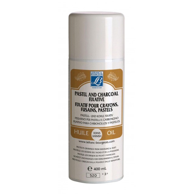 Lefranc & Bourgeois 400ml Fixative Spray για Παστέλ & Κάρβουνο