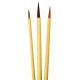 Royal & Langnickel 3 Πινέλα Κεραμικής Bamboo