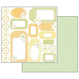 Stamperia Χαρτί Scrapbooking 30,5x30,5cm Διπλής Όψης Multicolor Fastener