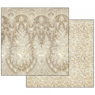 Stamperia Χαρτί Scrapbooking 30,5x30,5cm Διπλής Όψης Old Lace Texture Beige Background