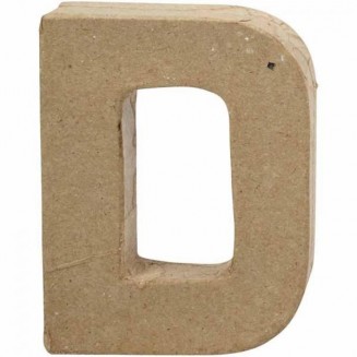 Paper Letter 10cm “D”