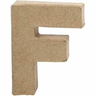 Paper Letter 10cm “F”