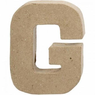 Paper Letter 10cm “G”