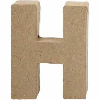Paper Letter 10cm “H”