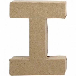 Paper Letter 10cm “I”