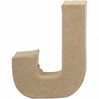 Paper Letter 10cm “J”