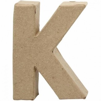 Paper Letter 10cm “K”