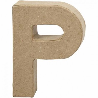 Paper Letter 10cm “P”