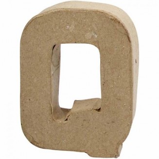 Paper Letter 10cm “Q”