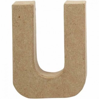 Paper Letter 10cm “U”
