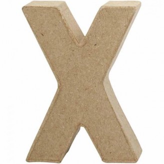 Paper Letter 10cm “X”