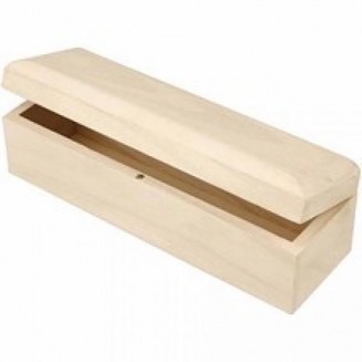 Ξύλινο Κουτί Μακρόστενο 20Χ6Χ6cm