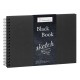 Hahnemuhle Black Book Σπιράλ 30 Φύλλα A4 (21Χ29,7 cm) 250gr