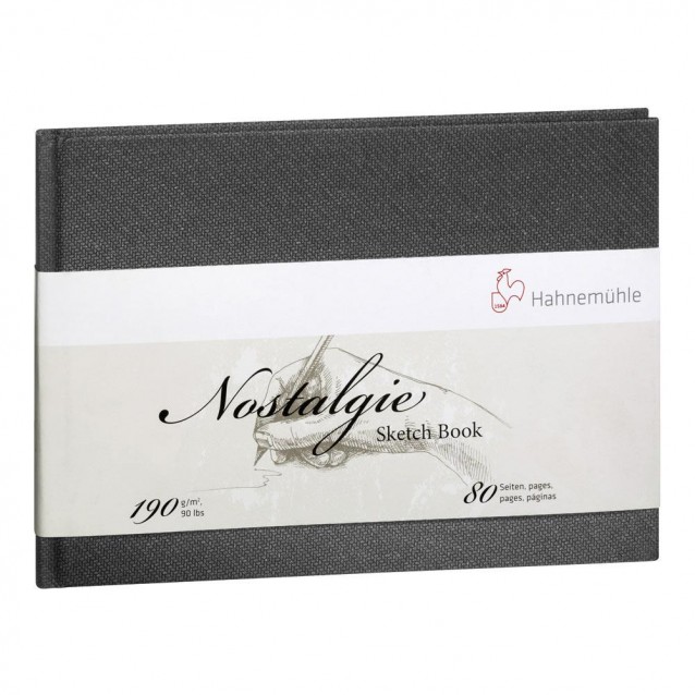 Hahnemuhle Sketch Book Nostalgie 80 Σελίδων A5 (14,8x21cm) Landscape 190gr