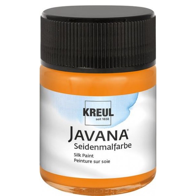 Kreul 50ml Javana Silk No.8146 Fluorescent Orange