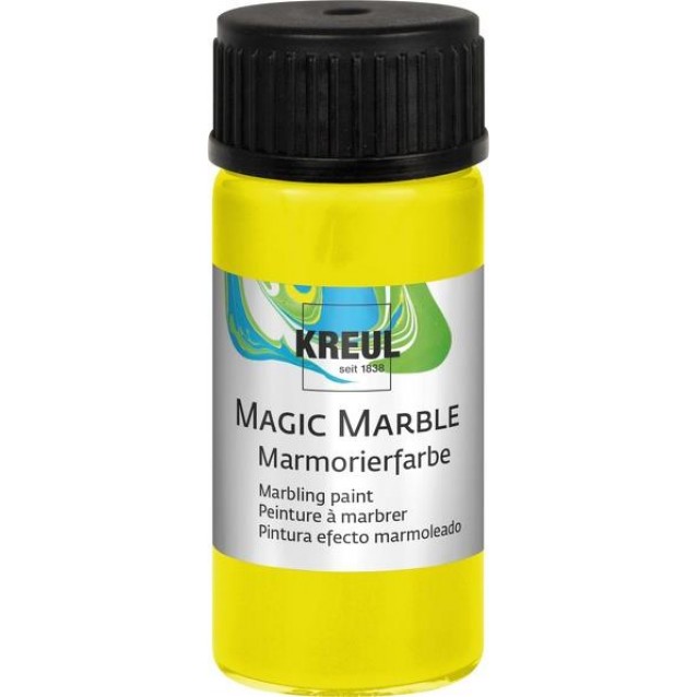 Kreul 20ml Magic Marble Neon Yellow