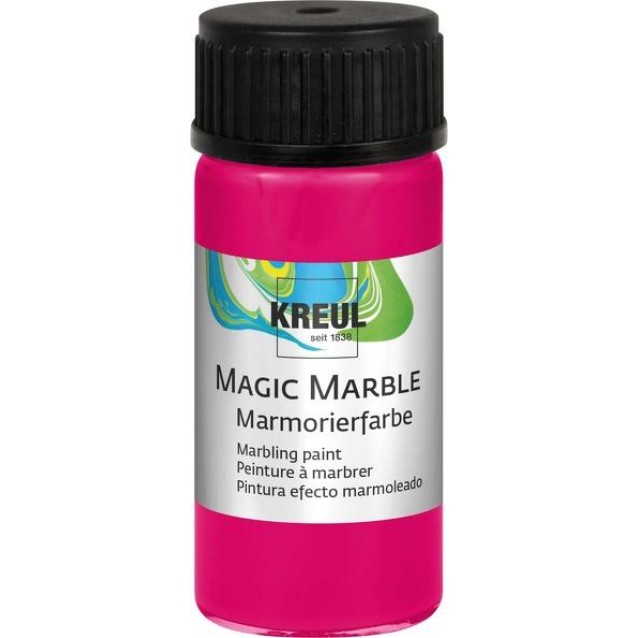 Kreul 20ml Magic Marble Neon Pink