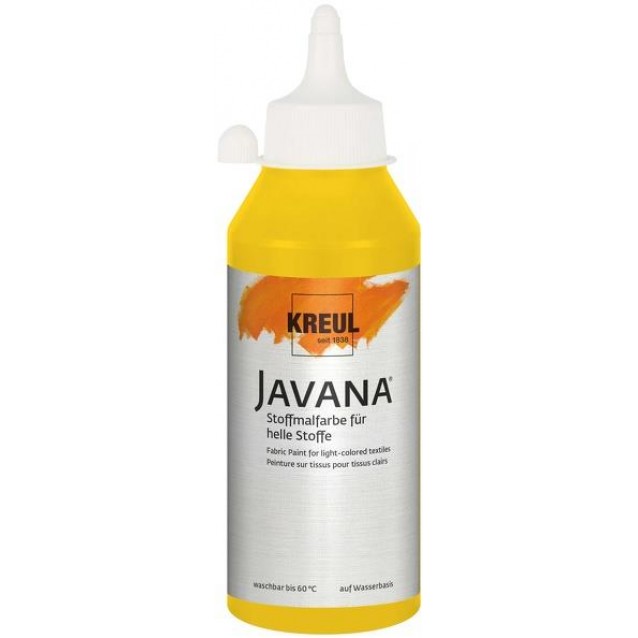 Kreul 250ml Javana Ανοιχτόχρωμο Ύφασμα Golden Yellow
