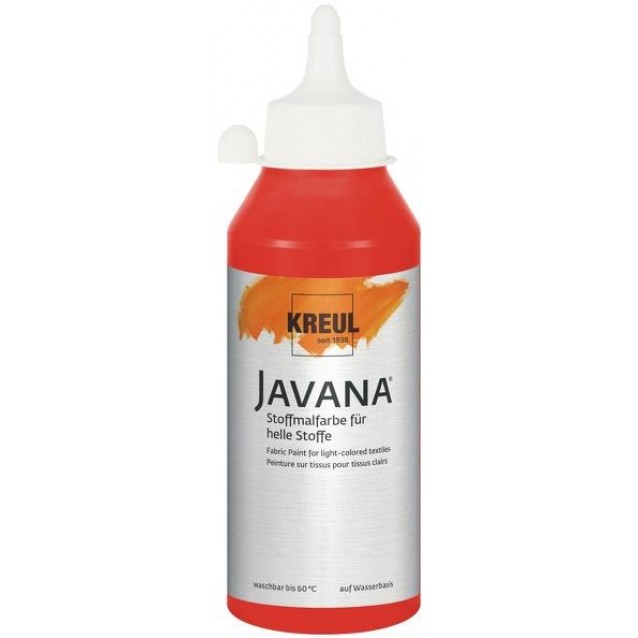 Kreul 250ml Javana Ανοιχτόχρωμο Ύφασμα Red