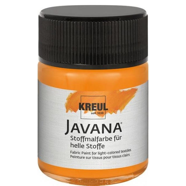 Kreul 50ml Javana Ανοιχτόχρωμο Ύφασμα Orange