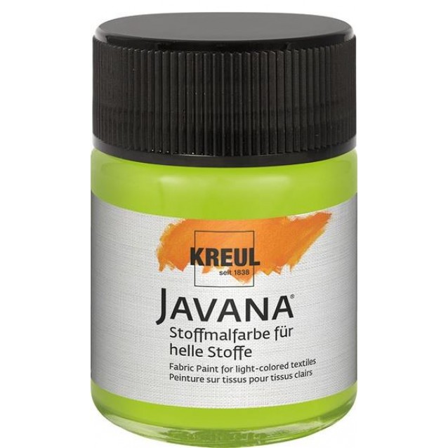 Kreul 50ml Javana Ανοιχτόχρωμο Ύφασμα Fluorescent Green