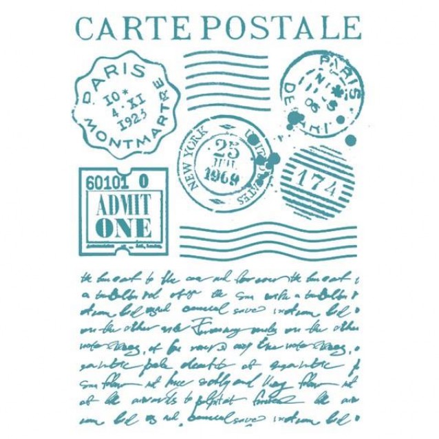Stamperia Stencil G 21x29,7cm Carte Postale