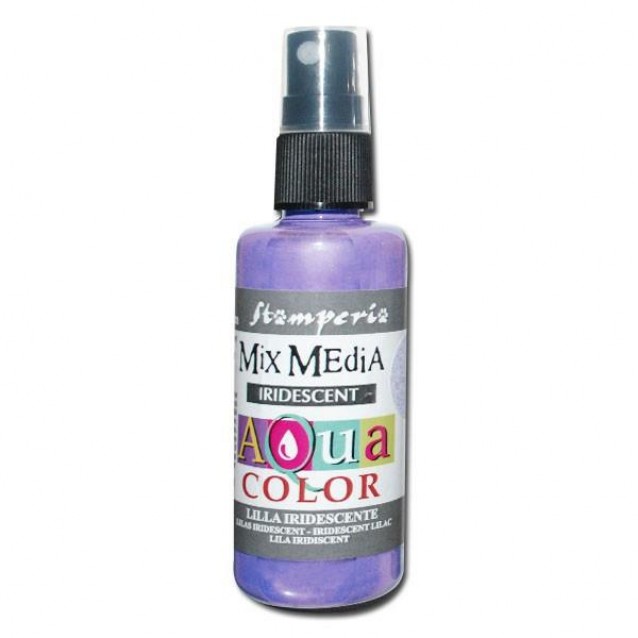Stamperia 60ml Aqua Color 307 Iridescent Lilac