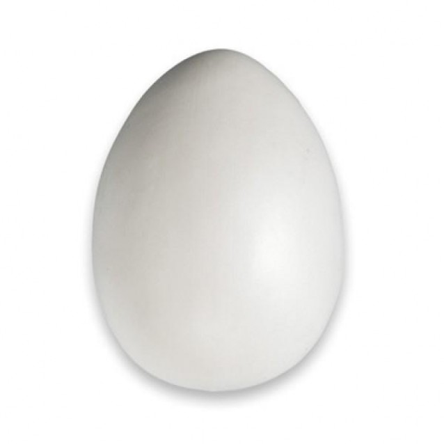 Πλαστικό Αυγό 6x4,5cm Λευκό