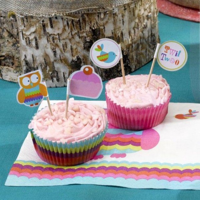 Neviti 20 Σημαιάκια Φαγητού Tree Top Friends