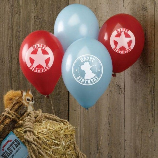 Neviti 8 Μπαλόνια Wild West Cowboys