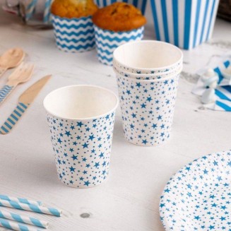 Neviti 8 Ποτήρια Carnival Stars Μπλε