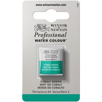 Winsor & Newton Half Pan Ακουαρέλας Professional 184 Cobalt Green Series 4