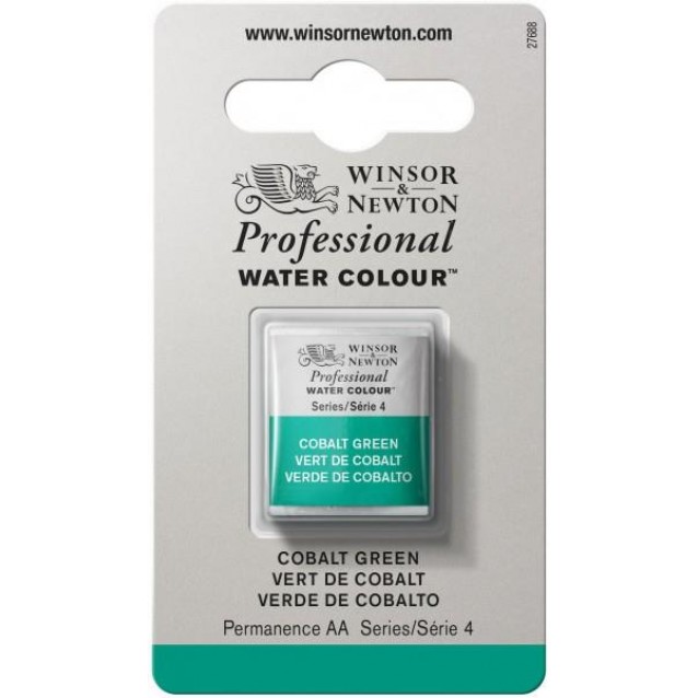 Winsor & Newton Half Pan Ακουαρέλας Professional 184 Cobalt Green Series 4