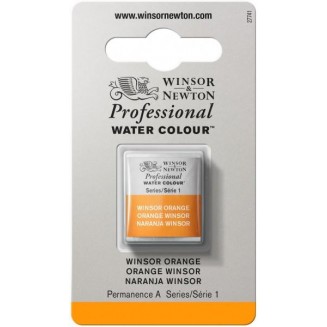 Winsor & Newton Half Pan Ακουαρέλας Professional 724 Winsor Orange Series 1