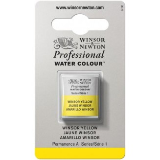 Winsor & Newton Half Pan Ακουαρέλας Professional 730 Winsor Yellow Series 1