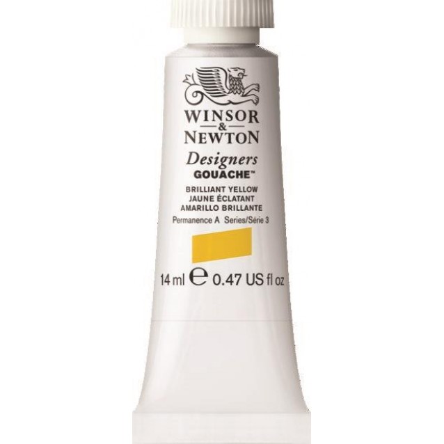 Winsor & Newton 14ml Τέμπερα Designers Brilliant Yellow Serie 3