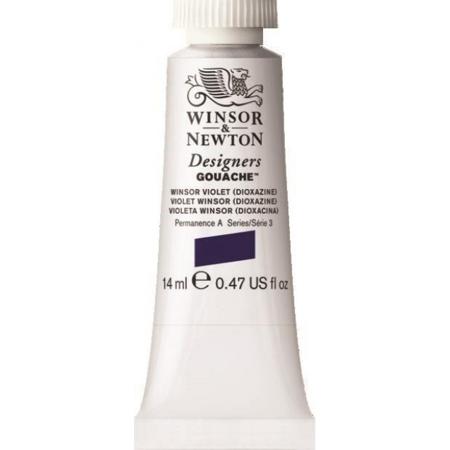 Winsor & Newton 14ml Τέμπερα Designers Winsor Violet Dioxazine Serie 3