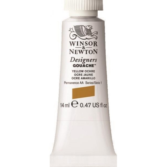 Winsor & Newton 14ml Τέμπερα Designers Yellow Ochre Serie 1