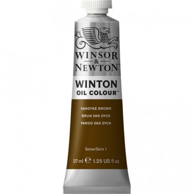 Winsor & Newton 37ml Winton Oil Vandyke Brown