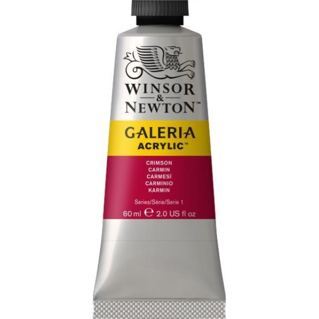 Winsor & Newton 60ml Galeria Acrylic Carmin Crimson