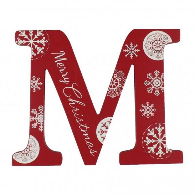 Επιτραπέζιο Κόκκινο Γράμμα Μ