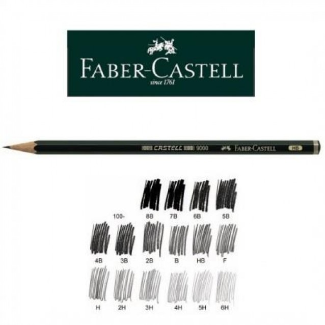 Faber Castell Μολύβι 9000 3H