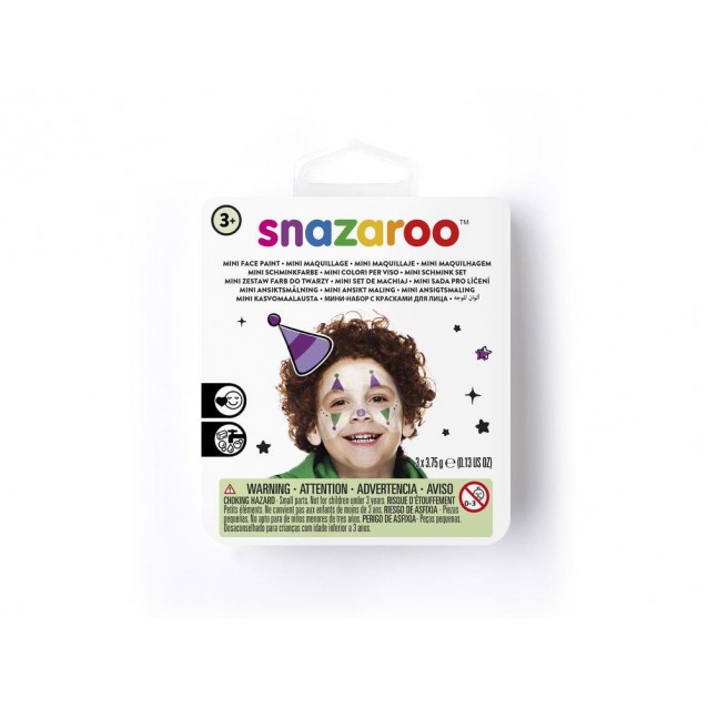Snazaroo Mini Set Face Paint Κλόουν