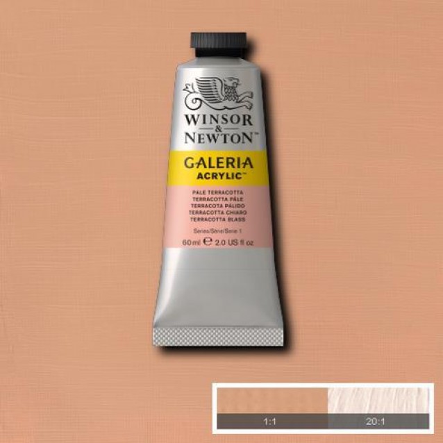 Winsor & Newton 60ml Galeria Acrylic Pale Terracotta