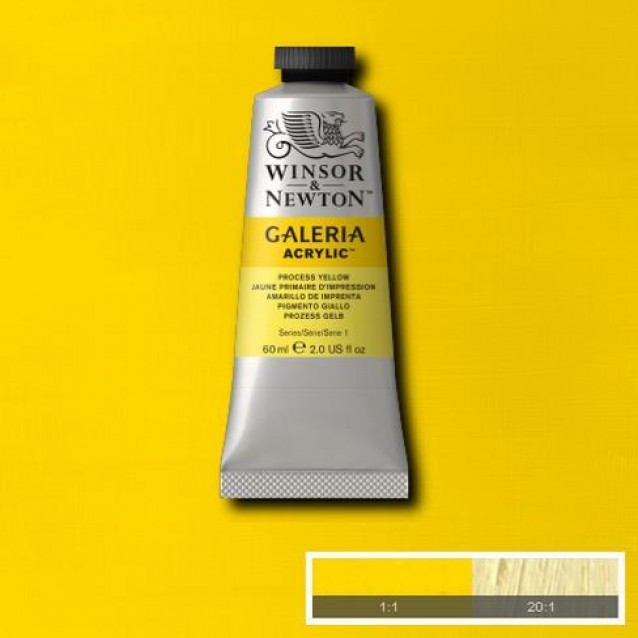 Winsor & Newton 60ml Galeria Acrylic Process Yellow