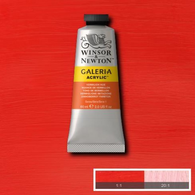 Winsor & Newton 60ml Galeria Acrylic Vermilion