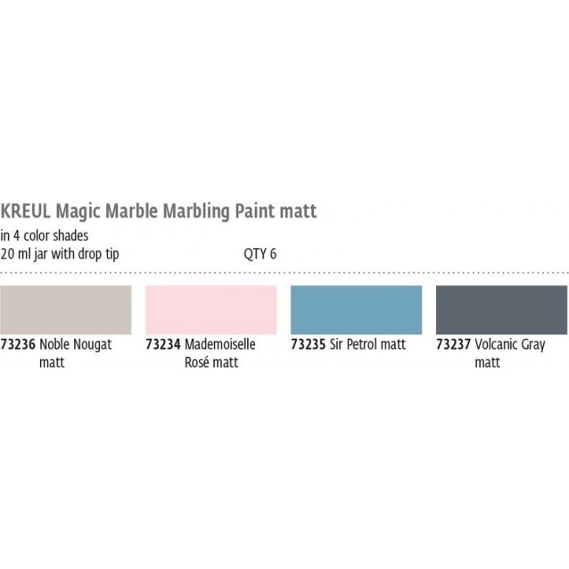 Kreul 20ml Magic Marble Matt Petrol